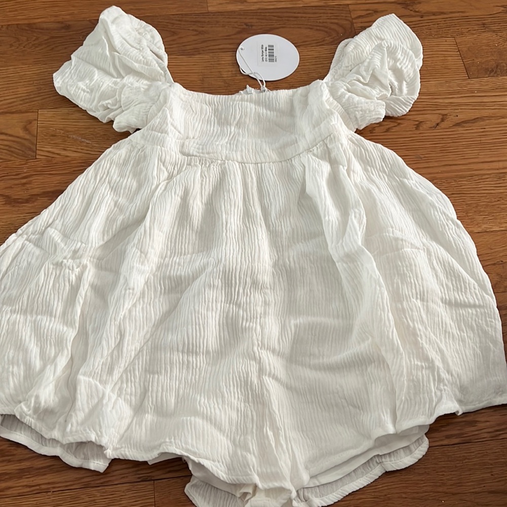 White romper